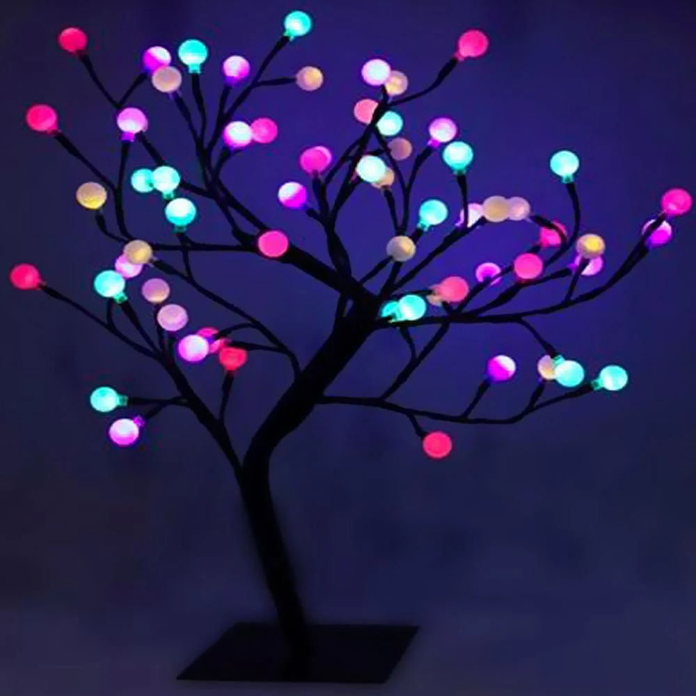 Arbre Lumineux 48 Led Couleurs Changeantes 4 Arbre Lumineux 48 Led Couleurs Changeantes – Image 2