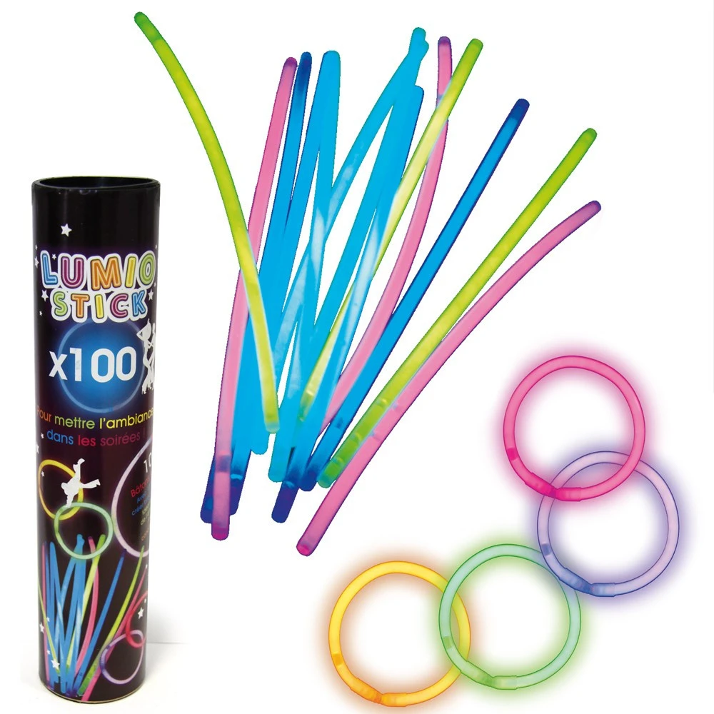 Batonnets Stick Lumineux Fête X100 3 Batonnets Stick Lumineux Fête X100