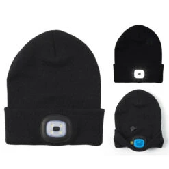 Bonnet Avec Lampe Frontale Intégrée 12 Bonnet Avec Lampe Frontale Intégrée -Créatifs Cadeaux Magasin bonnet avec lampe frontale integree 4