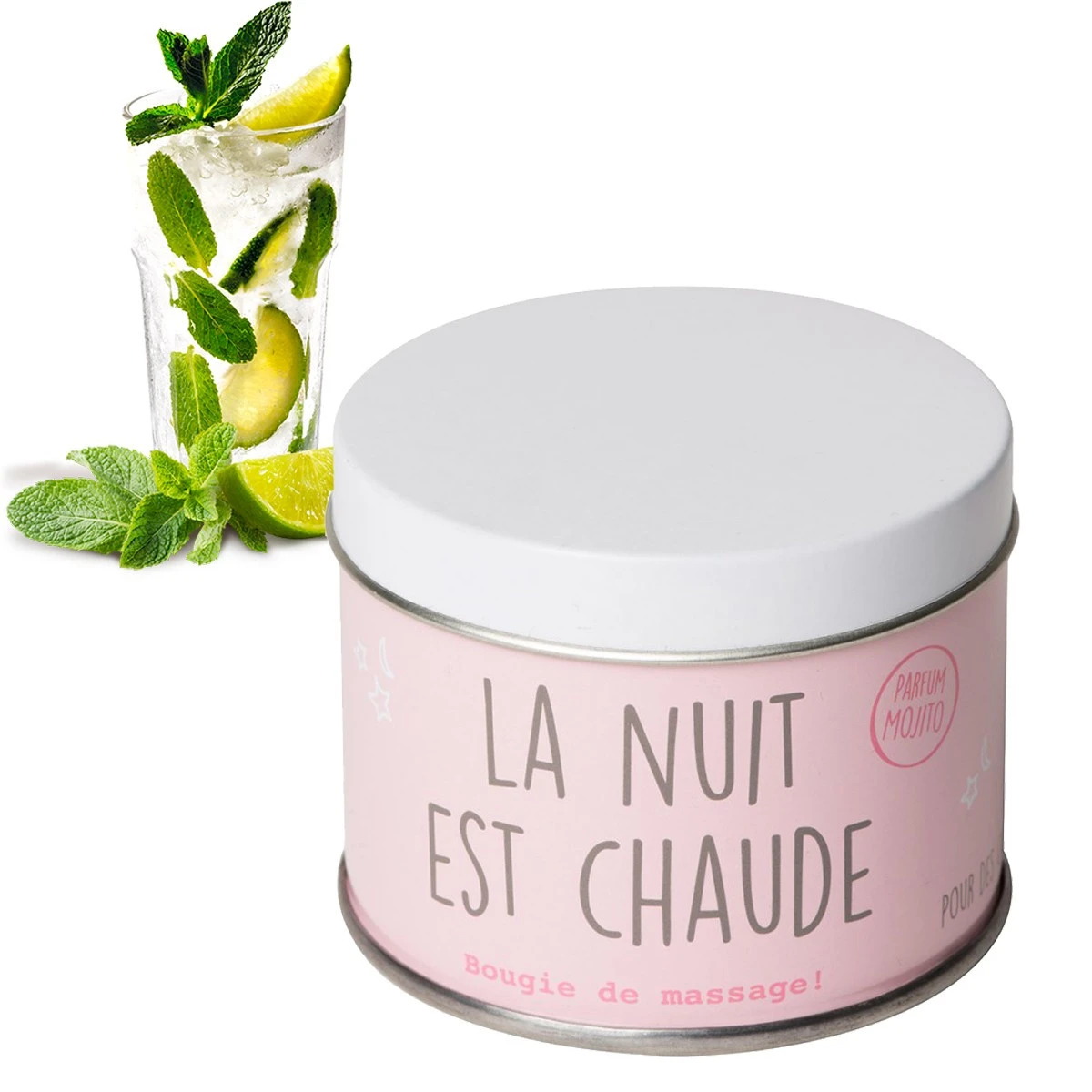 Bougie De Massage Mojito 4 Bougie De Massage Mojito – Image 2