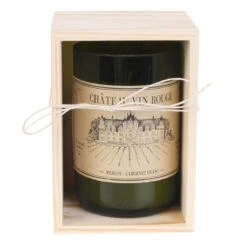 Bougie Parfumée Cul De Bouteille De Vin