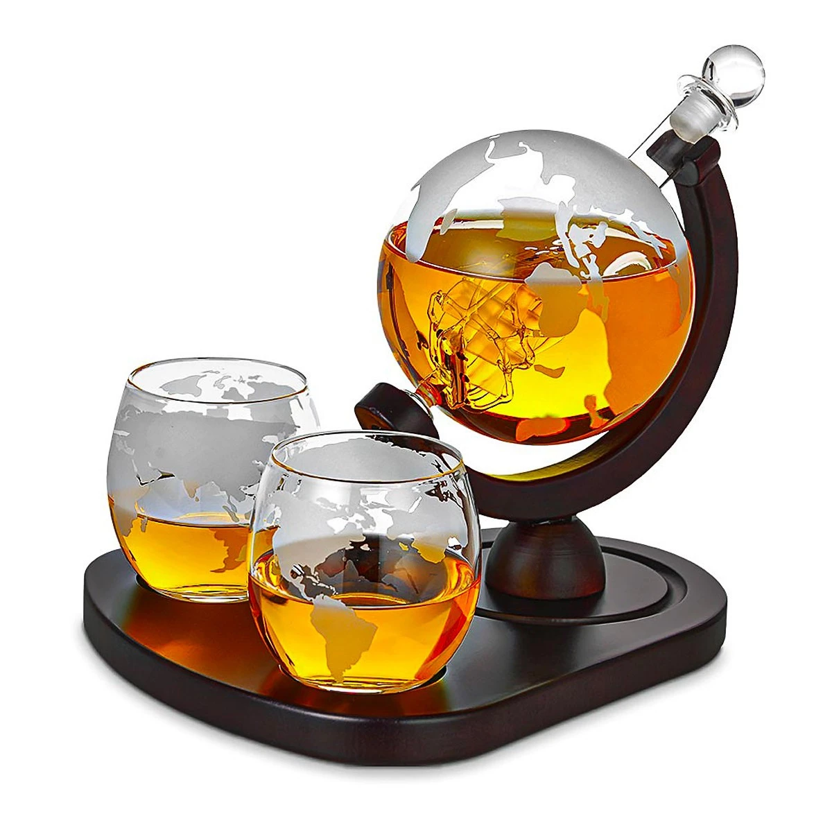 Carafe Prestige Décanteur Globe Et Ses 2 Verres 4 Carafe Prestige Décanteur Globe Et Ses 2 Verres – Image 2
