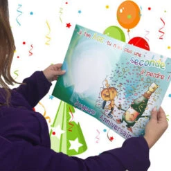 Carte A4 Anniversaire Vite, Vite...