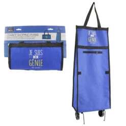 Chariot De Courses Pliable -Créatifs Cadeaux Magasin chariot de courses pliable 3