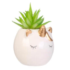 Chat Et Licorne Plantes Artificielles -Créatifs Cadeaux Magasin chat et licorne plantes artificielles 2