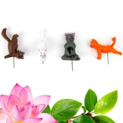 GIFT REPUBLIC Chats Yoga à Piquer Pour Plantes 6 GIFT REPUBLIC Chats Yoga à Piquer Pour Plantes -Créatifs Cadeaux Magasin chats yoga a piquer pour plantes 1