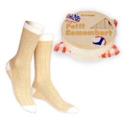 Chaussettes Petit Camembert -Créatifs Cadeaux Magasin chaussettes petit camembert 3