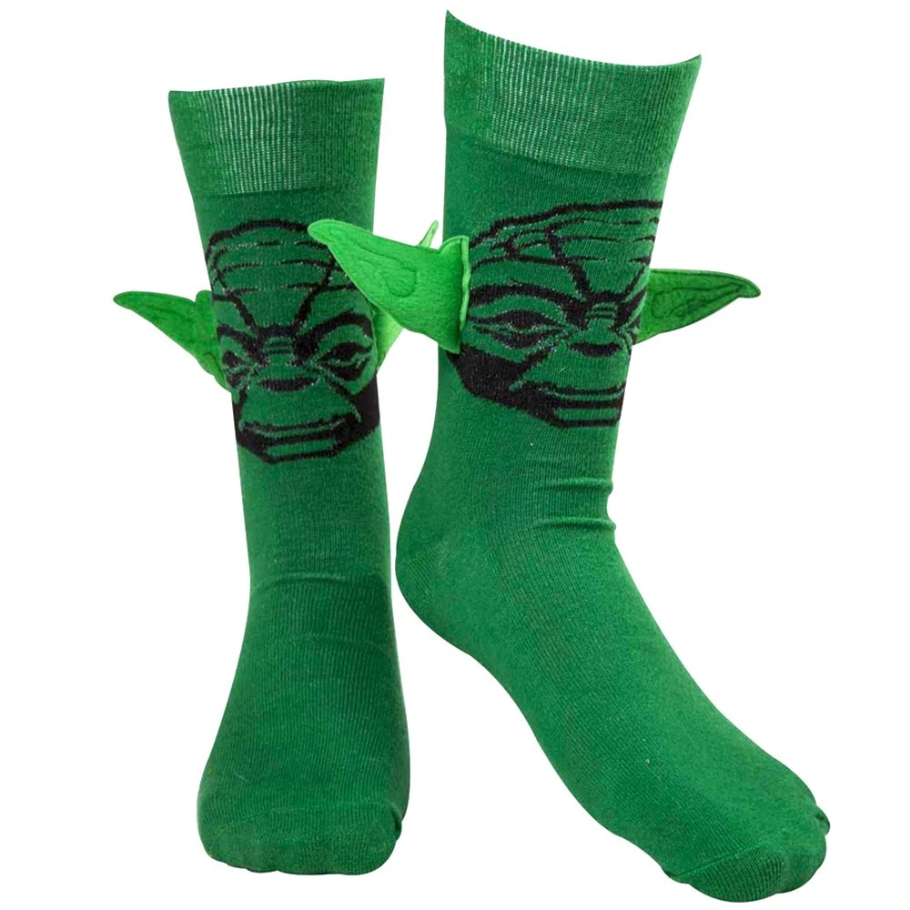 Chaussettes Yoda Star Wars Avec Oreilles 4 Chaussettes Yoda Star Wars Avec Oreilles – Image 2