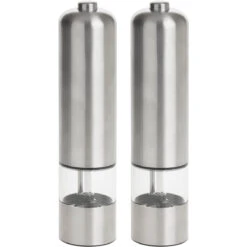 Coffret 2 Moulins électriques Led Inox 9 Coffret 2 Moulins électriques Led Inox -Créatifs Cadeaux Magasin coffret 2 moulins electriques led inox 3