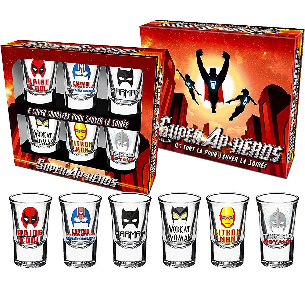 Coffret 6 Shooters Super Ap-Héros 4 Coffret 6 Shooters Super Ap-Héros – Image 2