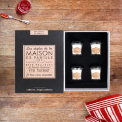 Coffret Bougies Maison De Famille -Créatifs Cadeaux Magasin coffret bougies maison de famille 2
