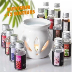 Coffret Brûle Parfum Et Ses 12 Extraits