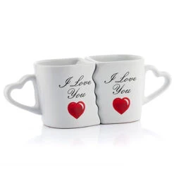 Out Of The Blue Coffret Duo Mugs I Love You -Créatifs Cadeaux Magasin coffret duo mugs i love you 3