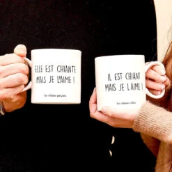 Coffret Duo Mugs Mais Je L'aime