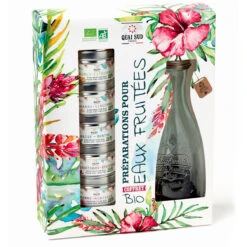 Coffret Eaux Fruitées Bio 7 Coffret Eaux Fruitées Bio -Créatifs Cadeaux Magasin coffret eaux fruitees bio 2