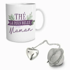 Coffret Mug Boule à Thé Maman 7 Coffret Mug Boule à Thé Maman -Créatifs Cadeaux Magasin coffret mug boule a the maman 2