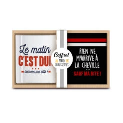 Coffret Mug Chaussettes "Ma Bite" -Créatifs Cadeaux Magasin coffret mug chaussettes ma bite 2