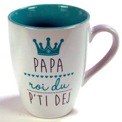 Coffret Mugs Papa Roi Et Maman Reine -Créatifs Cadeaux Magasin coffret mugs papa roi et maman reine 4