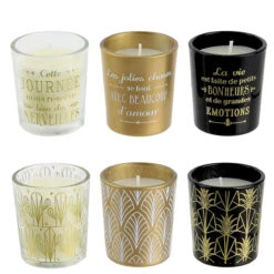 Coffret Wonderful Life 6 Bougies Vanille 9 Coffret Wonderful Life 6 Bougies Vanille -Créatifs Cadeaux Magasin coffret wonderful life 6 bougies vanille 3