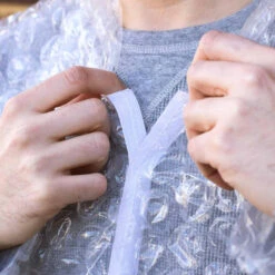 Costume Papier Bulles D'air