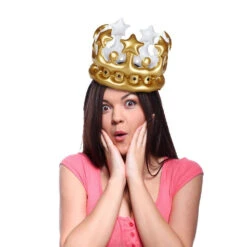 Couronne Gonflable Reine D'un Jour
