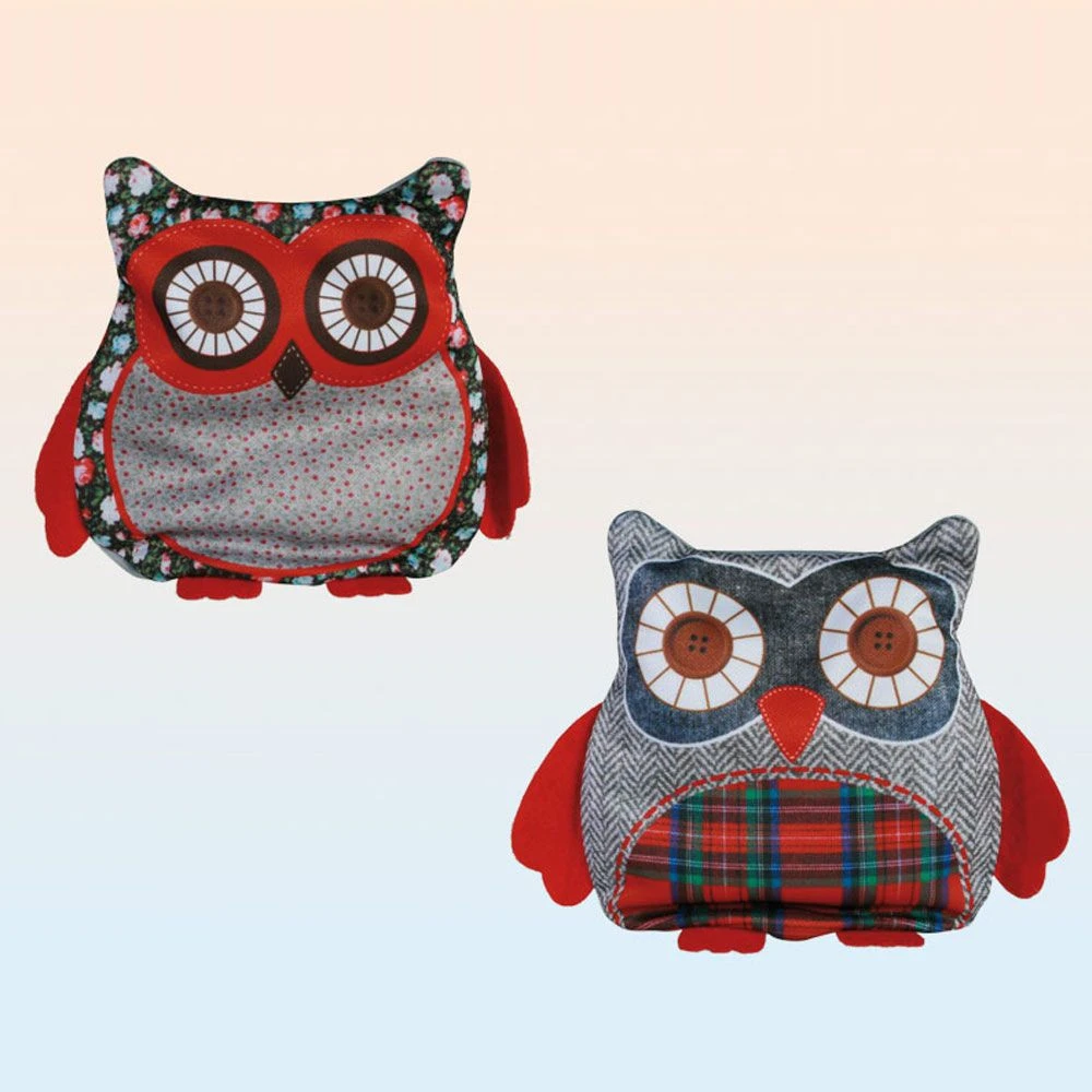 Coussin Chauffant Chouette Aux Noyaux De Cerises 4 Coussin Chauffant Chouette Aux Noyaux De Cerises – Image 2