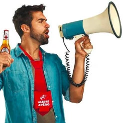 Cravate Alerte Apéro -Créatifs Cadeaux Magasin cravate alerte apero 2