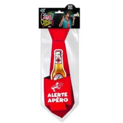 Cravate Alerte Apéro -Créatifs Cadeaux Magasin cravate alerte apero 3
