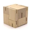 KIKKERLAND Cube Ours Puzzle Bois -Créatifs Cadeaux Magasin cube ours puzzle bois square bear