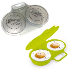Cuit-oeuf DUO Micro-ondes -Créatifs Cadeaux Magasin cuit oeuf duo micro ondes 4