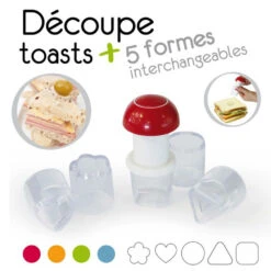 Découpe Toasts 5 Formes