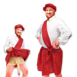 Déguisement L'écossais Et Son Monstre -Créatifs Cadeaux Magasin deguisement l ecossais et son monstre 2