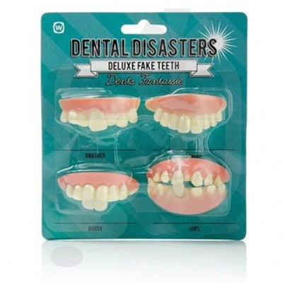 Dentiers Fantaisie Désastre Dentaire 3 Dentiers Fantaisie Désastre Dentaire