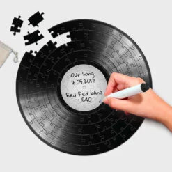 Disque Vinyle Puzzle à Personnaliser
