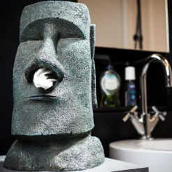 Distributeur De Mouchoirs Moai -Créatifs Cadeaux Magasin distributeur de mouchoirs moai 4