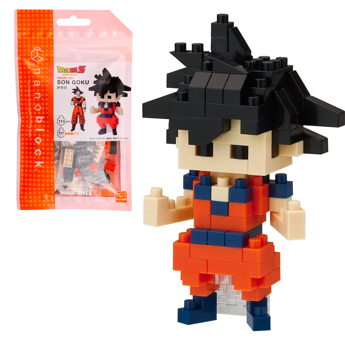 Dragon Ball Z Son Goku, Construction Nanoblock 5 Dragon Ball Z Son Goku, Construction Nanoblock – Image 3