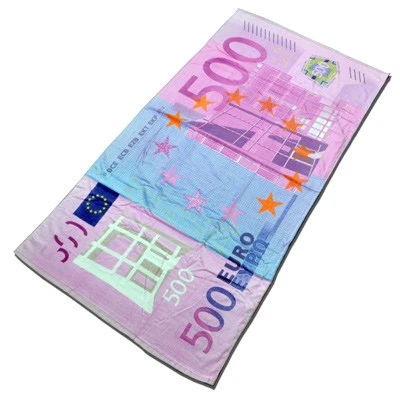 Drap De Bain Billet De 500 Euros Recto Verso 4 Drap De Bain Billet De 500 Euros Recto Verso – Image 2
