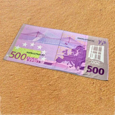 Drap De Bain Billet De 500 Euros Recto Verso 3 Drap De Bain Billet De 500 Euros Recto Verso