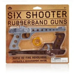 Duel Pistolets élastiques à 6 Coups
