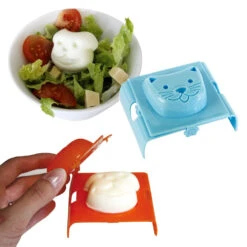 Duo Moules à Oeufs Durs Animaux -Créatifs Cadeaux Magasin duo moules a oeufs durs animaux 2