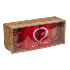 Out Of The Blue Duo Mugs Entrelacés