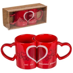 Out Of The Blue Duo Mugs Entrelacés -Créatifs Cadeaux Magasin duo mugs entrelaces 4