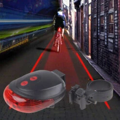 Eclairage De Vélo Double Laser 7 Eclairage De Vélo Double Laser -Créatifs Cadeaux Magasin eclairage de securtite velo double laser 2