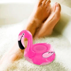 Enceinte Sans Fil Waterproof Flamant Rose -Créatifs Cadeaux Magasin enceinte sans fil waterproof flamant rose 2
