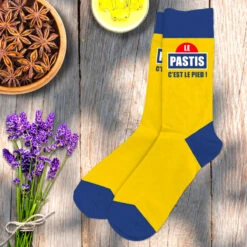 Ensemble Bob Et Chaussettes Pastis -Créatifs Cadeaux Magasin ensemble bob chaussettes pastis 6