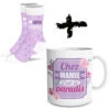 Ensemble Mug Et Chaussettes Chez Mamie -Créatifs Cadeaux Magasin ensemble mug et chaussettes chez mamie