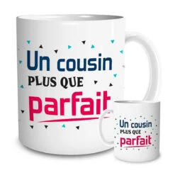 Ensemble Mug Et Chaussettes Cousin Parfait -Créatifs Cadeaux Magasin ensemble mug et chaussettes cousin parfait 2