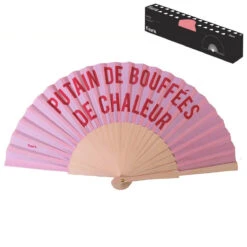 Fisura Eventail Putain De Bouffées De Chaleur -Créatifs Cadeaux Magasin eventail putain de bouffees de chaleur 1