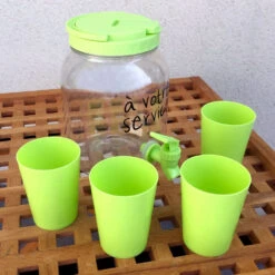 Fontaine à Boisson Et Ses 4 Gobelets -Créatifs Cadeaux Magasin fontaine a boisson et ses 4 gobelets 2