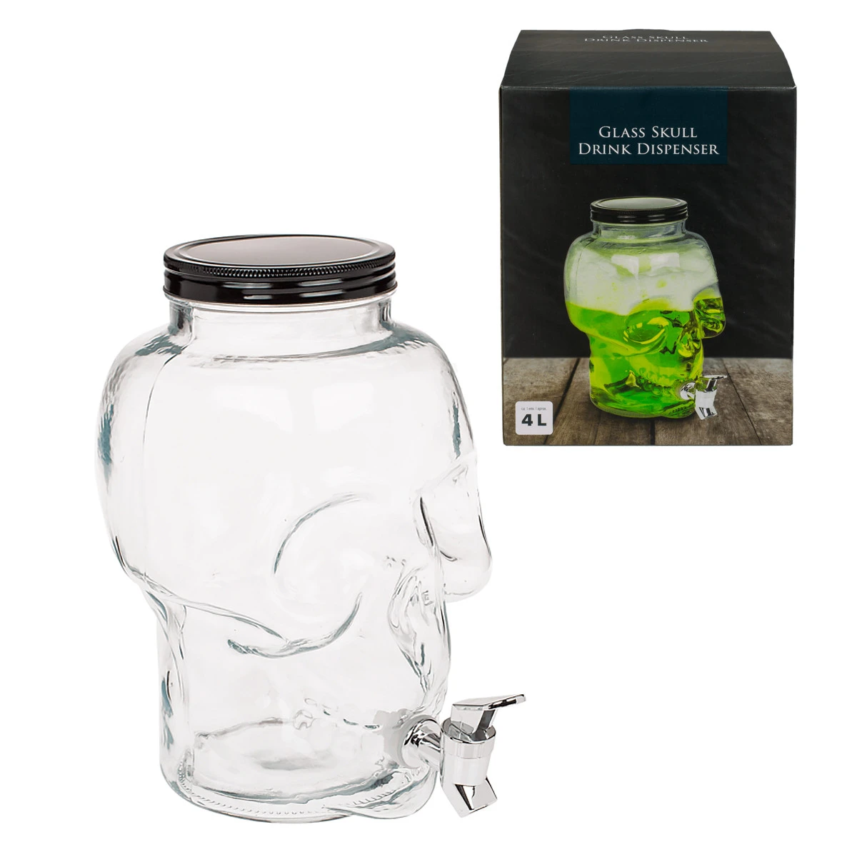 Out Of The Blue Fontaine à Boisson Tête De Mort 4L 4 Out Of The Blue Fontaine à Boisson Tête De Mort 4L – Image 2